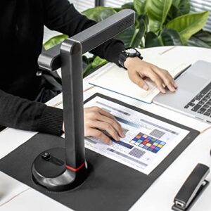 NETUM High-Speed Document Camera, Smart Document Scanner with OCR Function A4 Camera Scanner 8 Mega-Pixel Lens with LED Lights Adjustable and Portable Scanner for Office Classroom Office, SD-3000NC