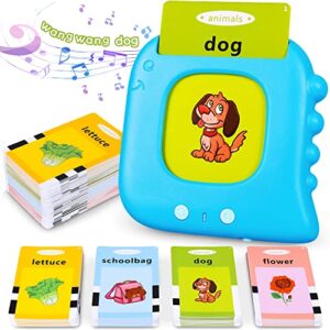 talking flash cards,kids toddler flash cards with 224 sight words,montessori toys,autism sensory toys,speech therapy toys,learning educational toys gifts for age 1 2 3 4 5 years old boys and girls