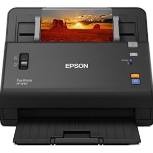 Epson FastFoto FF-640 High-Speed Photo Scanning System with Auto Photo Feeder