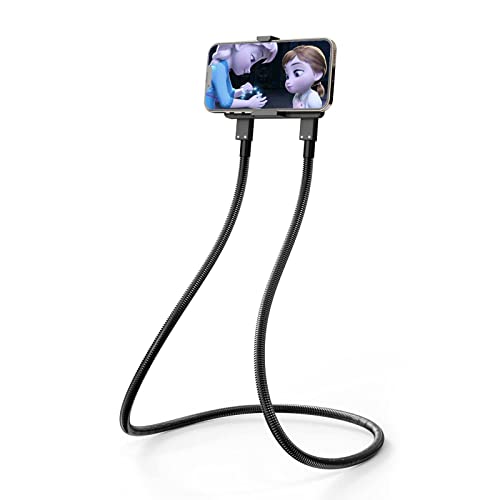 B-Land Cell Phone Holder, Universal Mobile Phone Stand, Lazy Bracket, DIY Flexible Mount Stand with Multiple Function (Black)