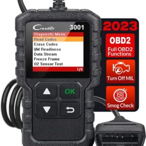 LAUNCH Creader 3001 OBD2 Scanner, Engine Fault Code Reader Mode 6 CAN Diagnostic Scan Tool for All OBDII Protocol Cars Since 1996, Lifetime Free Update