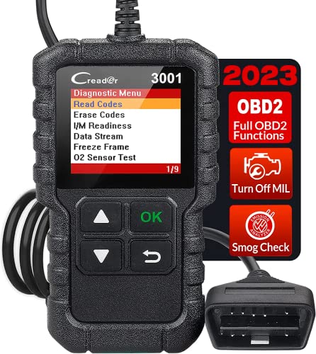 LAUNCH Creader 3001 OBD2 Scanner, Engine Fault Code Reader Mode 6 CAN Diagnostic Scan Tool for All OBDII Protocol Cars Since 1996, Lifetime Free Update