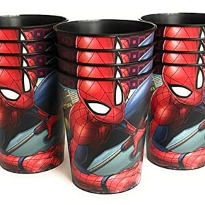 amscan Spiderman Webbed Wonder Favor Cup 16oz [Contains 12 Manufacturer Retail Unit(s) Per SKU# 421860