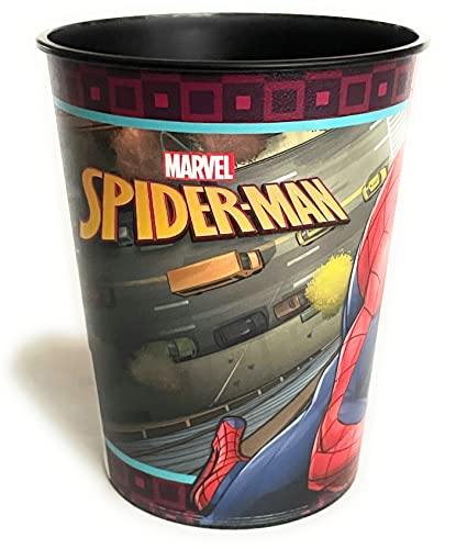 amscan Spiderman Webbed Wonder Favor Cup 16oz [Contains 12 Manufacturer Retail Unit(s) Per SKU# 421860