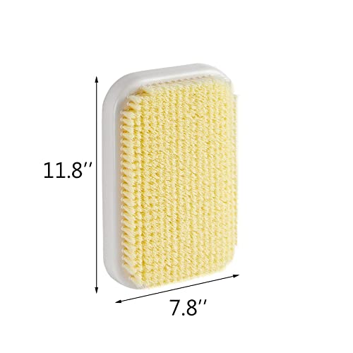 Back Scrubber for Shower,Wall Mounted,Back Shower Brush,Large Exfoliating Brush for Shower, for Men and Women
