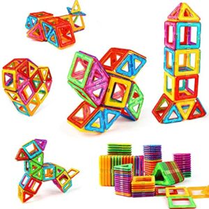 Magnetic Building Blocks Educational Toys Tiles Set for Boys & Girls Magnet Stacking Block Sets for Kid's Basic Skills Learning & Development Toys-Excellent Children's Gifts（YZ-069）