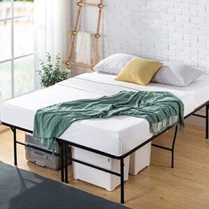 ZINUS SmartBase Heavy Duty Mattress Foundation / 18 Inch Metal Platform Bed Frame / No Box Spring Needed / Sturdy Steel Frame / Underbed Storage, Queen