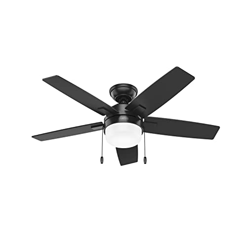 Hunter Fan Company 52486 Anisten Ceiling Fan, Matte Black