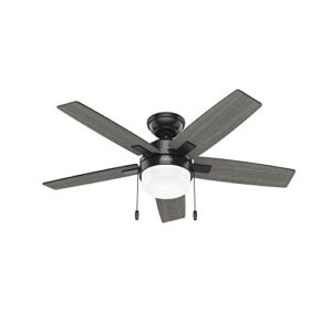 Hunter Fan Company 52486 Anisten Ceiling Fan, Matte Black