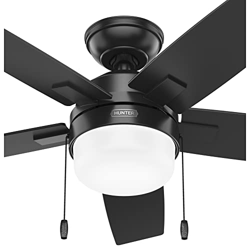 Hunter Fan Company 52486 Anisten Ceiling Fan, Matte Black