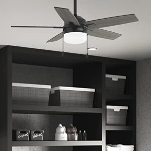 Hunter Fan Company 52486 Anisten Ceiling Fan, Matte Black