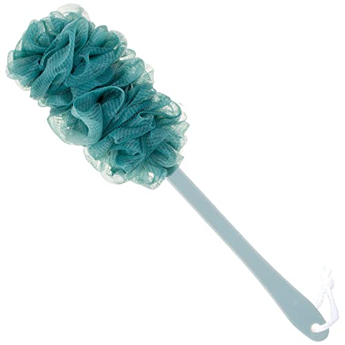 Arswin Back Scrubber for Shower,Loofah Long Handle Bath Body Brush,Soft Nylon Mesh Sponge for Shower,Loofah On a Stick for Men Women,Exfoliating Scrub Cleaning Luffa for Elderly