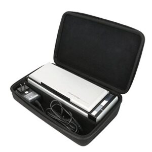 khanka hard travel case replacement for fujitsu scansnap s1300i mobile document scanner
