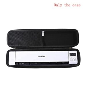 Kaladior Hard Carrying Travel Case for Brother DS-640 / DS-740D / DS-940DW Compact Mobile Document Scanner