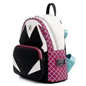 loungefly marvel spider gwen cosplay womens double strap shoulder bag purse