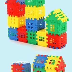 Chuntian Interlocking Building Blocks Toys for Kids - Toddlers Building Blocks Educational Toys Set 70 PCS 46F