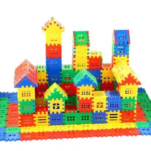 Chuntian Interlocking Building Blocks Toys for Kids - Toddlers Building Blocks Educational Toys Set 70 PCS 46F