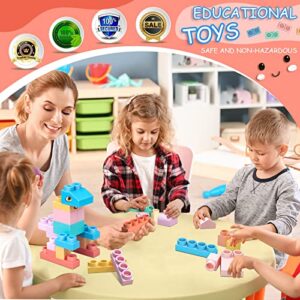 Soft Building Block Sets for Kids Aged 18 months to 6 years old.Top STEM Building Blocks for preschool.Large Construction Block Toys for Toddler to Improve Imagination、Creativity、Hands-on Ability