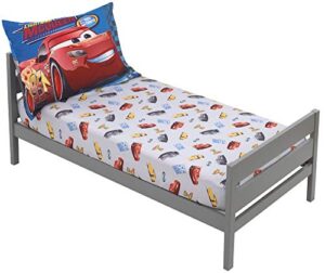 disney cars 2-piece toddler sheet set