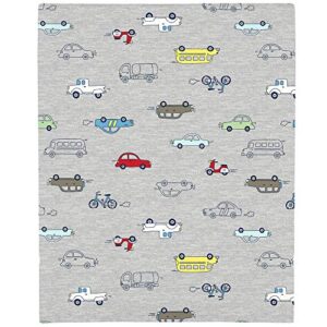 Carter's Busy Cars and Bikes Super Soft Fitted Crib Sheet