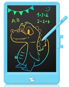 kokodi lcd writing tablet 8.5-inch colorful doodle board, electronic drawing tablet drawing pad for kids, educational and learning kids toys gifts for 3 4 5 6 7 year old boys and girls(blue)