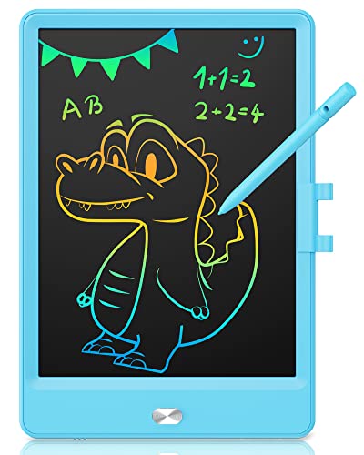 KOKODI LCD Writing Tablet 8.5-Inch Colorful Doodle Board, Electronic Drawing Tablet Drawing Pad for Kids, Educational and Learning Kids Toys Gifts for 3 4 5 6 7 Year Old Boys and Girls(Blue)