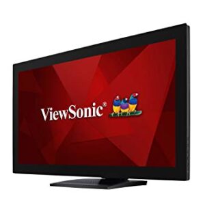 ViewSonic TD2760 27 Inch 1080p 10-Point Multi Touch Screen Monitor with Advanced Ergonomics RS232 HDMI and DisplayPort