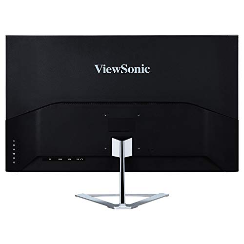 ViewSonic 32 Inch 1080p Widescreen IPS Monitor with Ultra-Thin Bezels, Screen Split Capability HDMI and DisplayPort (VX3276-MHD)