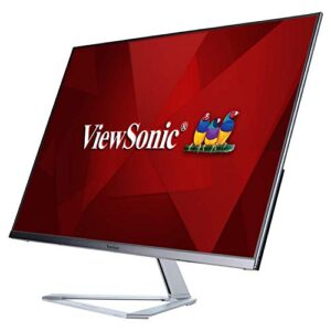 ViewSonic 32 Inch 1080p Widescreen IPS Monitor with Ultra-Thin Bezels, Screen Split Capability HDMI and DisplayPort (VX3276-MHD)