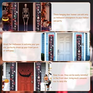 NOLITOY 7 Sets Sign Decor Home Banner Pendant Festival Haunted Couplet Decoration Treat Halloween Spider Party Web Indoor Trick Decorations Creative Delicate Hanging Outdoor Scene Front