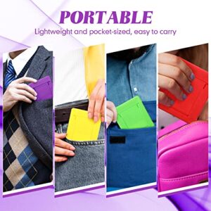 24 Pcs Cell Phone Stand, Tablet Stand Adjustable, Universal Foldable Multi Angle Pocket Phone Stand for Desk, Compatible with Phone 13 12 11 Pro XS Max X 8 6S Plus All Android Smartphones (Multicolor)