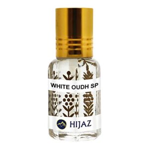 hijaz white oud sp alcohol free scented oil attar - 3ml