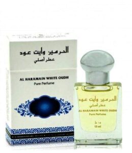 haramain white oudh for men and women (unisex) cpo - concentrated perfume oil (attar) 15 ml (0.51 oz)