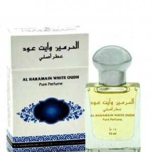 Haramain White Oudh for Men and Women (Unisex) CPO - Concentrated Perfume Oil (Attar) 15 ML (0.51 oz)