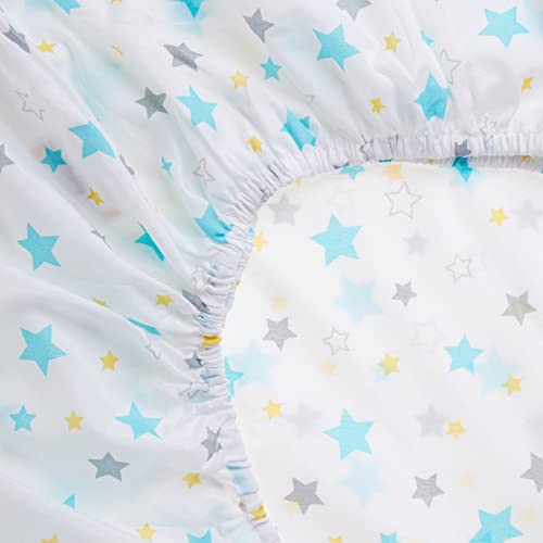 Little Bedding by NoJo Twinkle Twinkle 3 Piece Crib Sheets