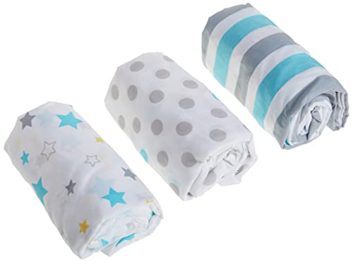 Little Bedding by NoJo Twinkle Twinkle 3 Piece Crib Sheets