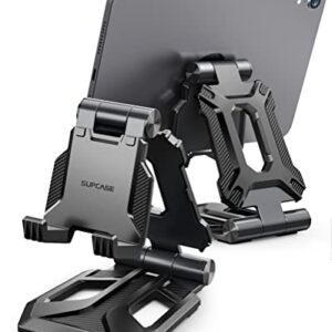 Heavy Duty Phone Stand for Desk Folds Flat Fits In Pocket-Black