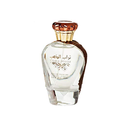 Turab Al Dhahab for Women EDP - Eau De Parfum 100ML (3.4oz) | Arabian Perfumery | Warm & Sunny Blend of Hibiscus Blossom, Tangerine, Coconut, & White Musk | Everyday Essential | by Ard Al Zaafaran