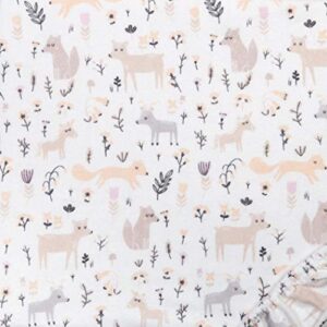 Trend Lab Mystical Forest Flannel Fitted Crib Sheet (103767)