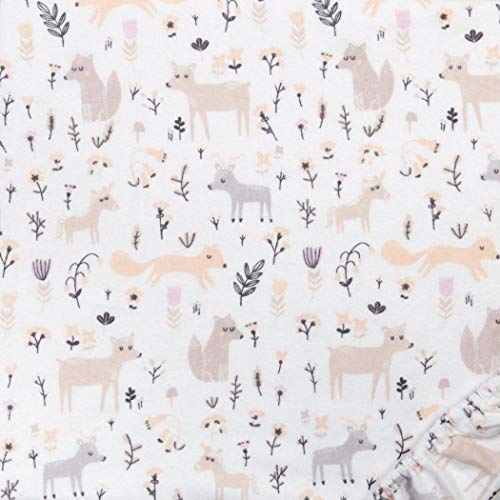 Trend Lab Mystical Forest Flannel Fitted Crib Sheet (103767)