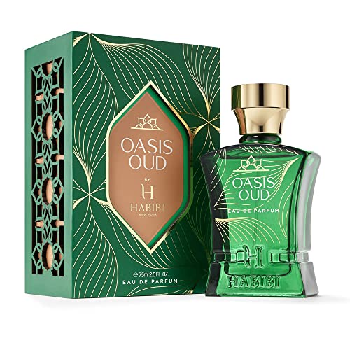 H HABIBI Oasis Oud Find Your Signature Scent with this Luxury EDP for Men and Women - Eau de Parfum Fragrance - 2.5 fl oz of Unique & long-lasting Perfume