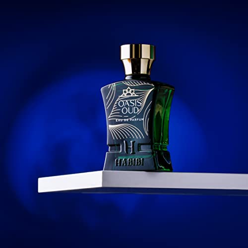 H HABIBI Oasis Oud Find Your Signature Scent with this Luxury EDP for Men and Women - Eau de Parfum Fragrance - 2.5 fl oz of Unique & long-lasting Perfume