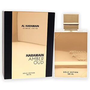 Al Haramain Amber Oud Unisex EDP Spray (Gold Edition) 4 oz