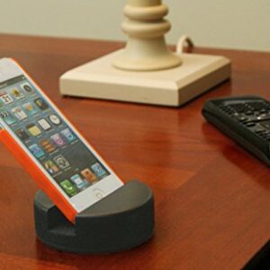 PUCKUPS - The Original Indestructible Hockey Puck Cell Phone Stand - The Best Universal Smartphone Stand. Compatible for All iPhone/Samsung/Google/LG Smartphones. Made from a Real Hockey Puck (1 Pack)