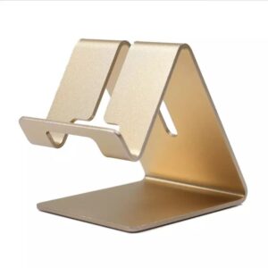 aluminium alloy cell phone stand,aluminum desktop stand gold