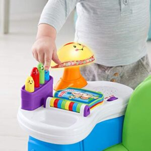 Fisher-Price Laugh & Learn Toddler Toy Song & Story Learning Chair with Music Lights and Activities for Ages 1+ Years