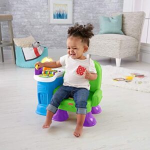 Fisher-Price Laugh & Learn Toddler Toy Song & Story Learning Chair with Music Lights and Activities for Ages 1+ Years