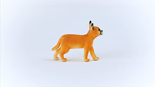 Schleich Wild Life New 2023, Wild Animal Jungle Safari Toys for Kids, Baby Caracal Toy Figurine, Ages 3+