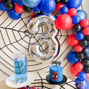 Balloon Garland Kit, Balloon Arch Kit, Superhero Party, Super Hero Party (DTA) Superhero, Birthday Party, 3rd Birthday, 4th Birthday (6ft; With Pump)