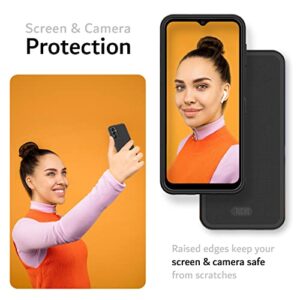 TUDIA Slim Grip Designed for Samsung Galaxy A14 5G Case (2023), [LINNGrip] Shockproof Lightweight Non-Slip Soft TPU Ultra Slim Protection for Galaxy A14 5G Phone Case (Black)